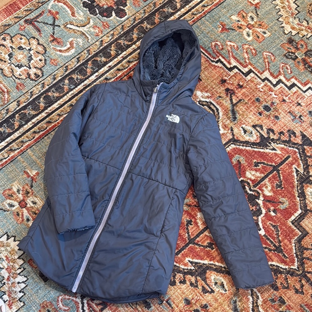 The North Face Gray Hooded Jacket